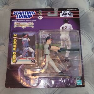 Greg Maddux Starting Lineuup Figure Braves 1999 Edition Rare Extended Series